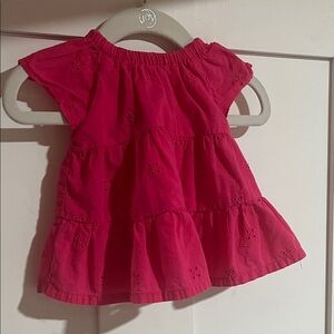 Carter's Pink Eyelet Casual Dress
